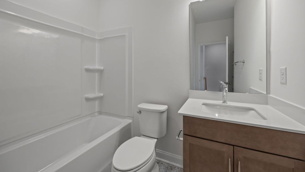 Landon Plan in River District by DRB Homes in Charlotte NC- Bathroom Landon Plan in River District by DRB Homes in Charlotte NC- Bathroom