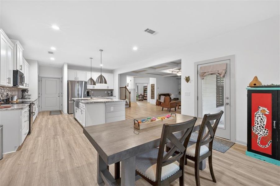 Furnished interior view inside a new home in , Winder (Image 27).