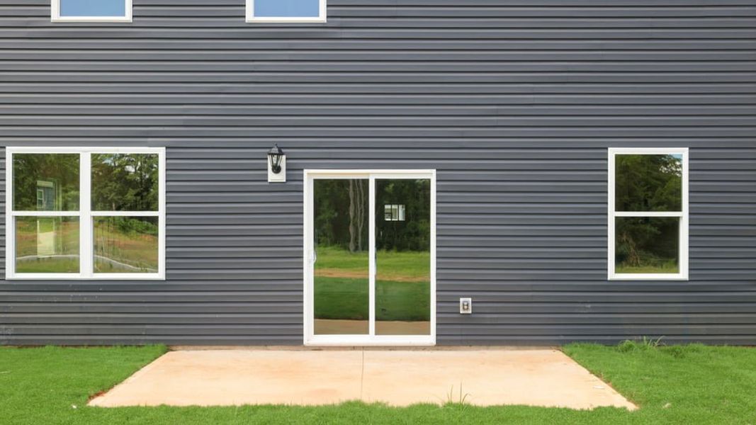 Exterior details and patio area of a home in Waverly Station, Greenwood (Image 20). Exterior details and patio area of a home in Waverly Station, Greenwood (Image 20).