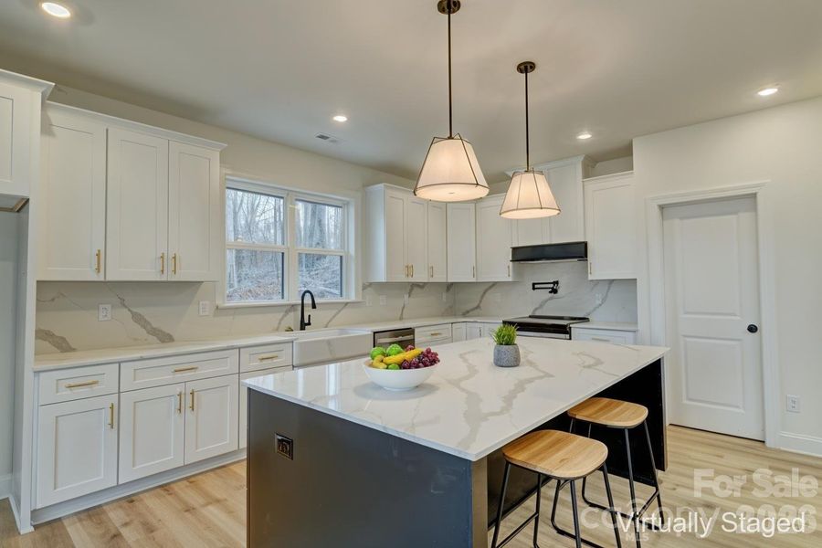 Furnished interior view inside a new home in , Bessemer City (Image 19).