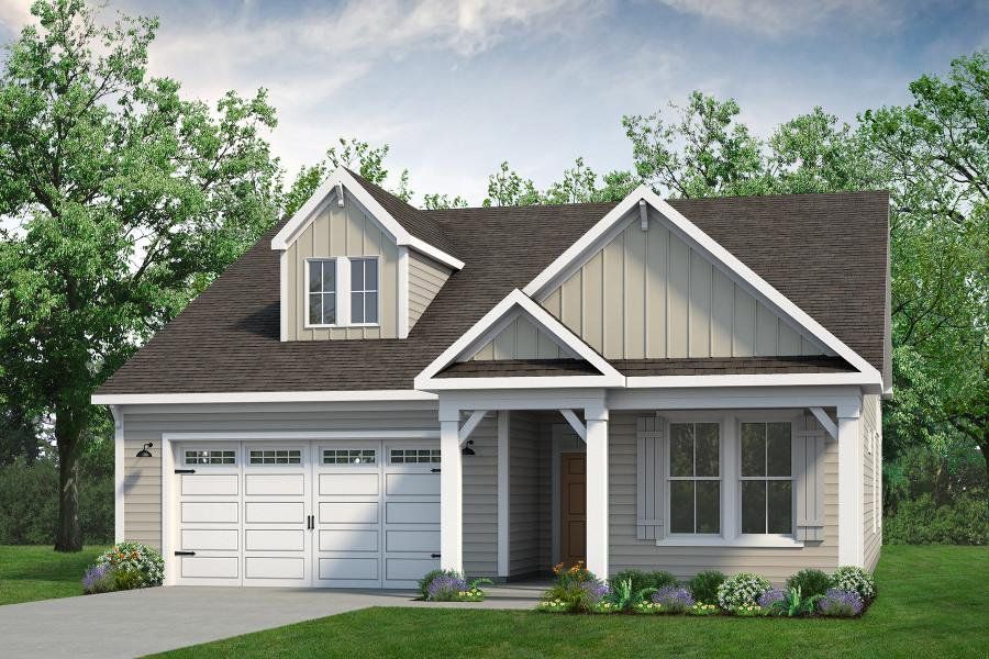 Representative exterior photo of a completed home built from the The Sweetbay by Chesapeake Homes in Bridgewater - Waterside Village, Little River, SC (Image 5).