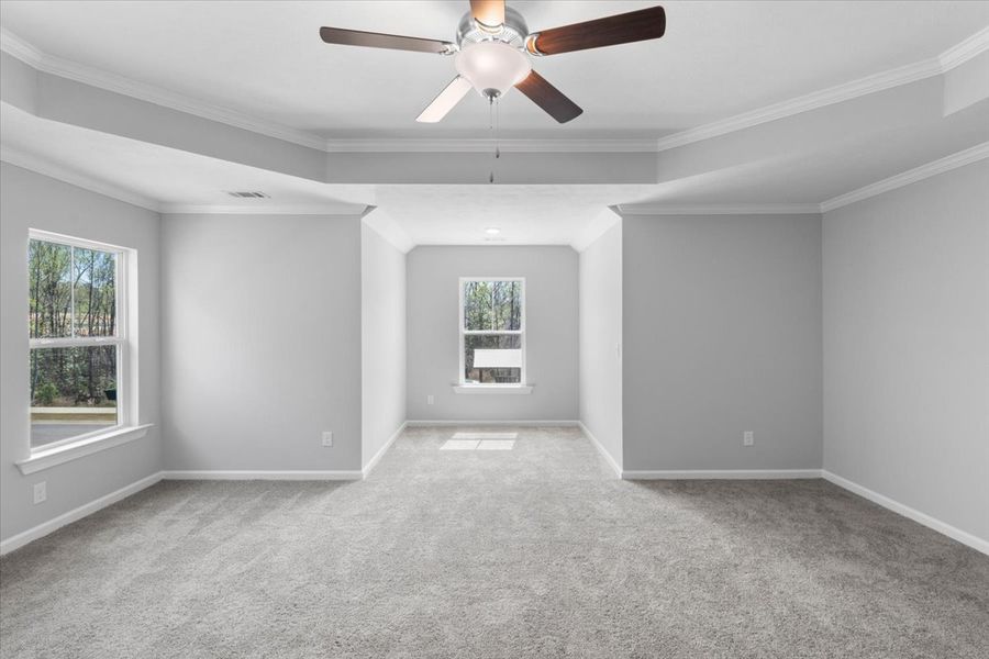 Primary Bedroom | 5065 Anna Creek Way, The Kingsland II Plan by Ivey Homes Primary Bedroom | 5065 Anna Creek Way, The Kingsland II Plan by Ivey Homes