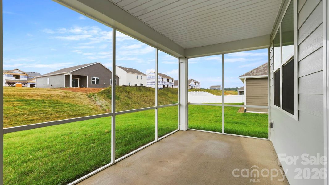 Exterior details and patio area of a home in Tap Root Farms, Fletcher (Image 20). Exterior details and patio area of a home in Tap Root Farms, Fletcher (Image 20).