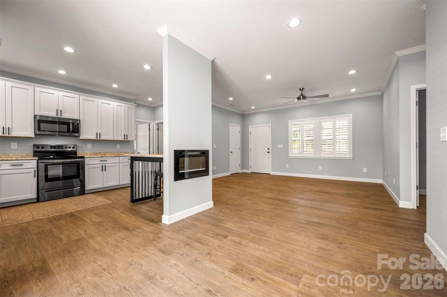 Spacious, unfurnished interior of a new home in , Forest City (Image 11). Spacious, unfurnished interior of a new home in , Forest City (Image 11).