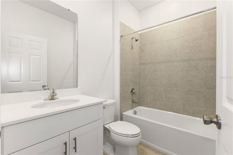 Furnished interior view inside a new home in Mirror Lake Village, Fruitland Park (Image 3).