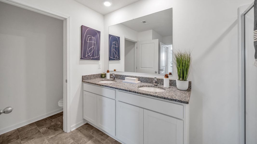 Furnished interior view inside a new home in Millstone Village, Morristown (Image 21).
