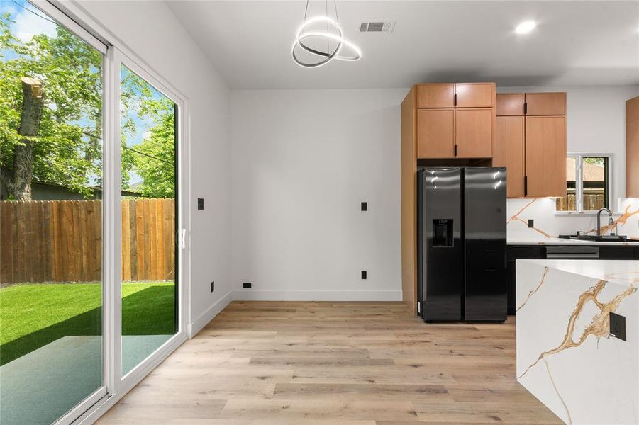 Furnished interior view inside a new home in , Fort Worth (Image 14).