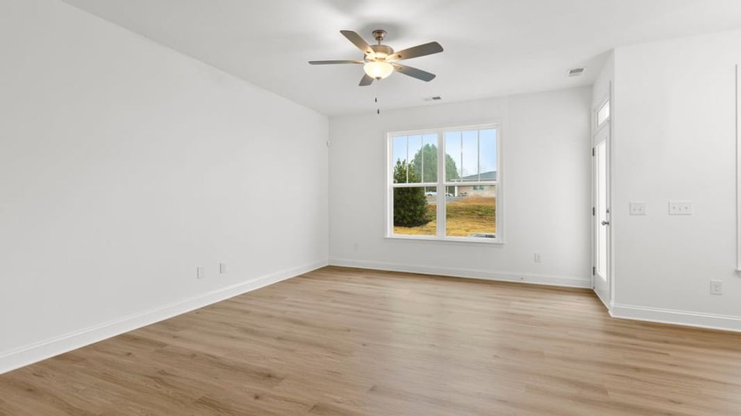 Representative unfurnished interior of a home built from the Interior Unit by D.R. Horton in Pearson Road Townhomes, Easley (Image 17).