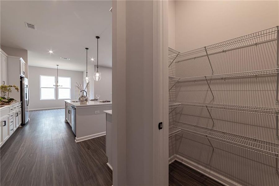 Furnished interior view inside a new home in Enclave at Edgewater, Canton (Image 10).