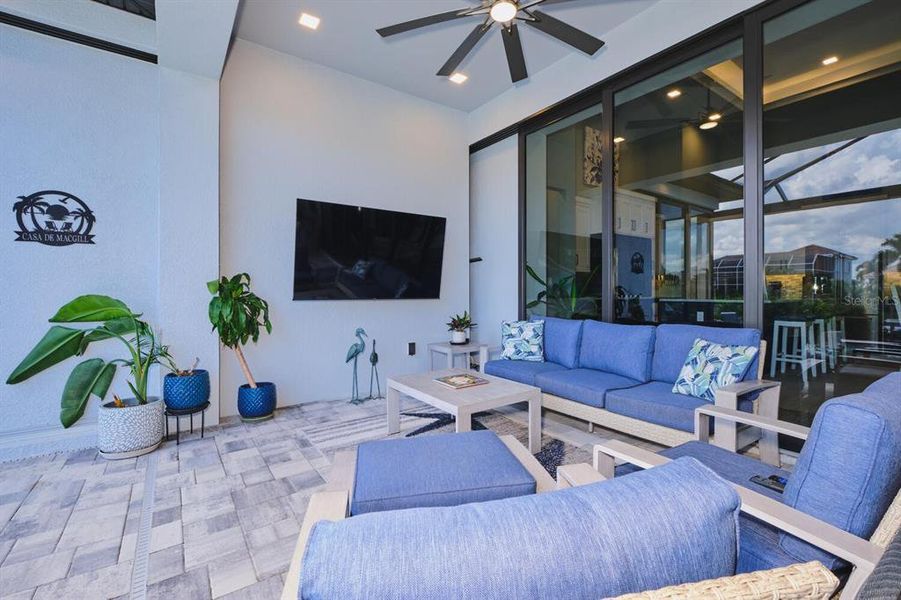 Furnished interior view inside a new home in , Punta Gorda (Image 27).