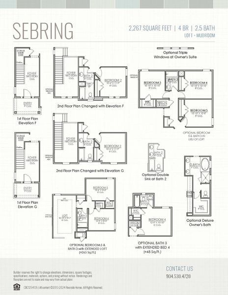 2D floor plan layout for the Sebring by Riverside Homes in Mariposa at EverRange, Jacksonville, FL (Image 6). 2D floor plan layout for the Sebring by Riverside Homes in Mariposa at EverRange, Jacksonville, FL (Image 6).