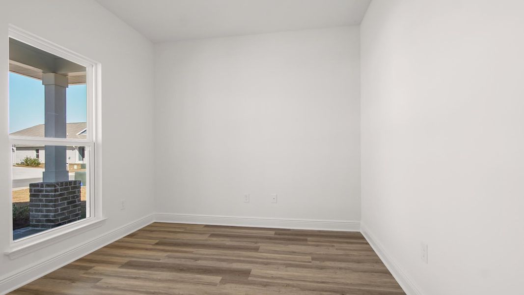 Representative unfurnished interior of a home built from the Riverside by D.R. Horton in Owl's Head Farms, Freeport (Image 30). Representative unfurnished interior of a home built from the Riverside by D.R. Horton in Owl's Head Farms, Freeport (Image 30).