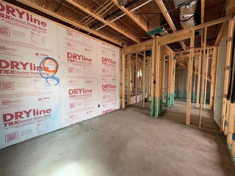 In-progress construction of a new home in Cannon Ranch, Dripping Springs, TX (Image 6).