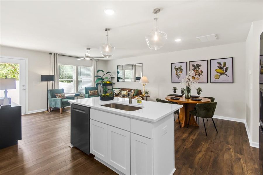 Furnished interior view inside a new home in Meece, Easley (Image 15).