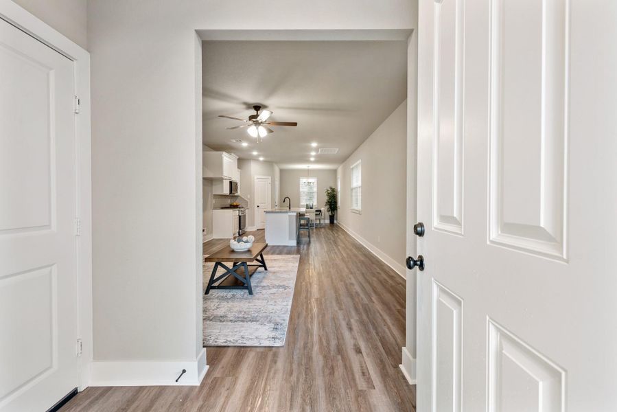 Furnished interior view inside a new home in , College Station (Image 26).