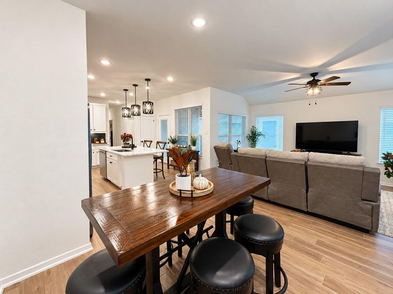 Furnished interior view inside a new home in Woodforest, Montgomery (Image 19).