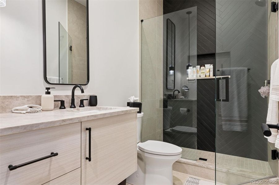 Furnished interior view inside a new home in , Littleton (Image 26).