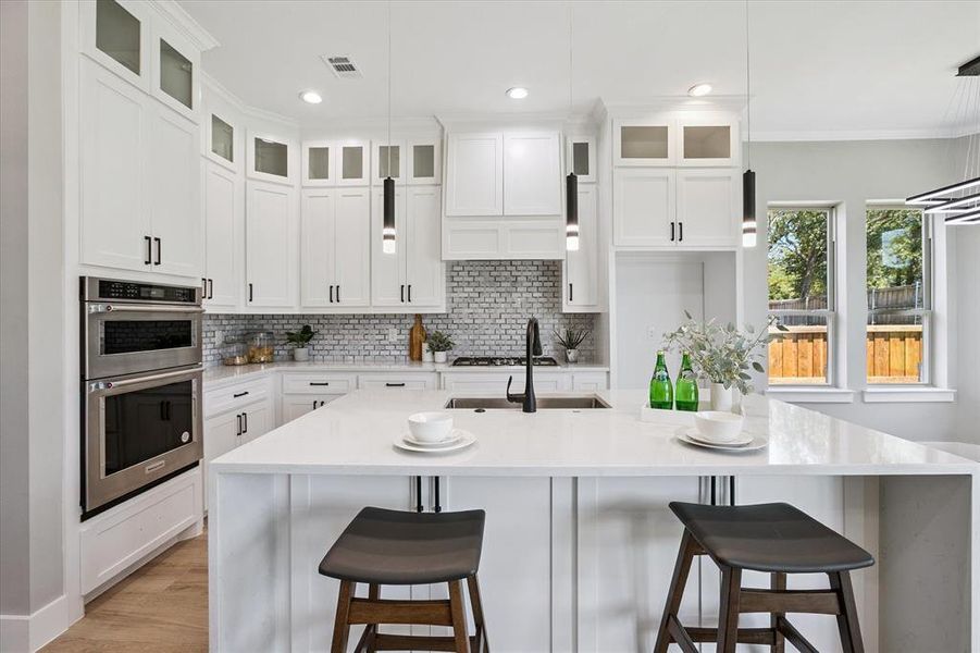 Furnished interior view inside a new home in , Arlington (Image 6).