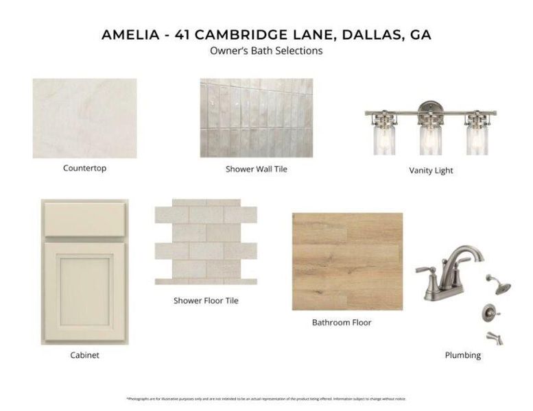 Sample of building materials used in homes in Easton Park, Dallas (Image 5). Sample of building materials used in homes in Easton Park, Dallas (Image 5).