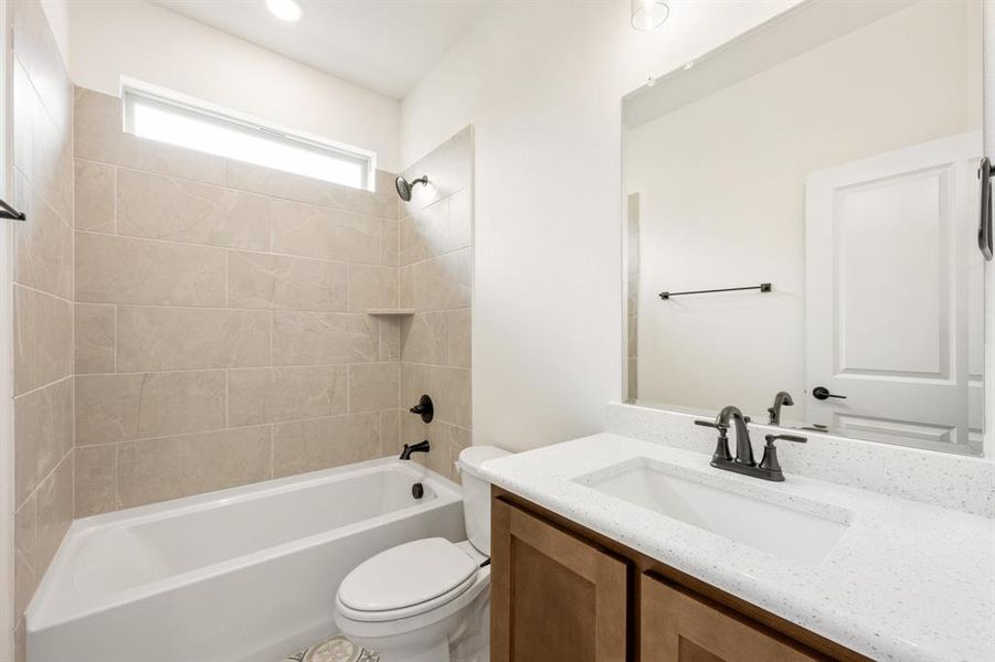 Furnished interior view inside a new home in Sonoma Verde, Rockwall (Image 7).