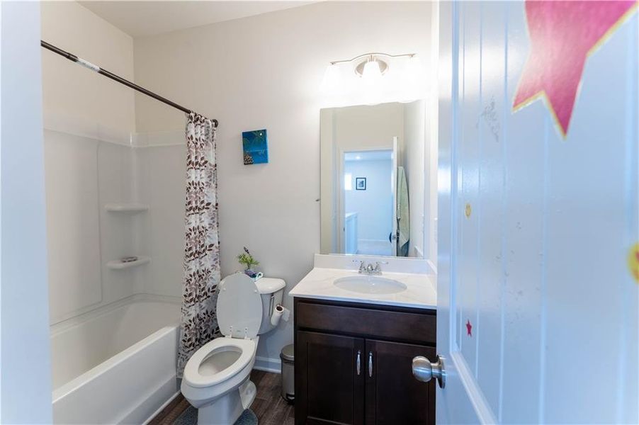 Furnished interior view inside a new home in , Sugar Hill (Image 14). Furnished interior view inside a new home in , Sugar Hill (Image 14).