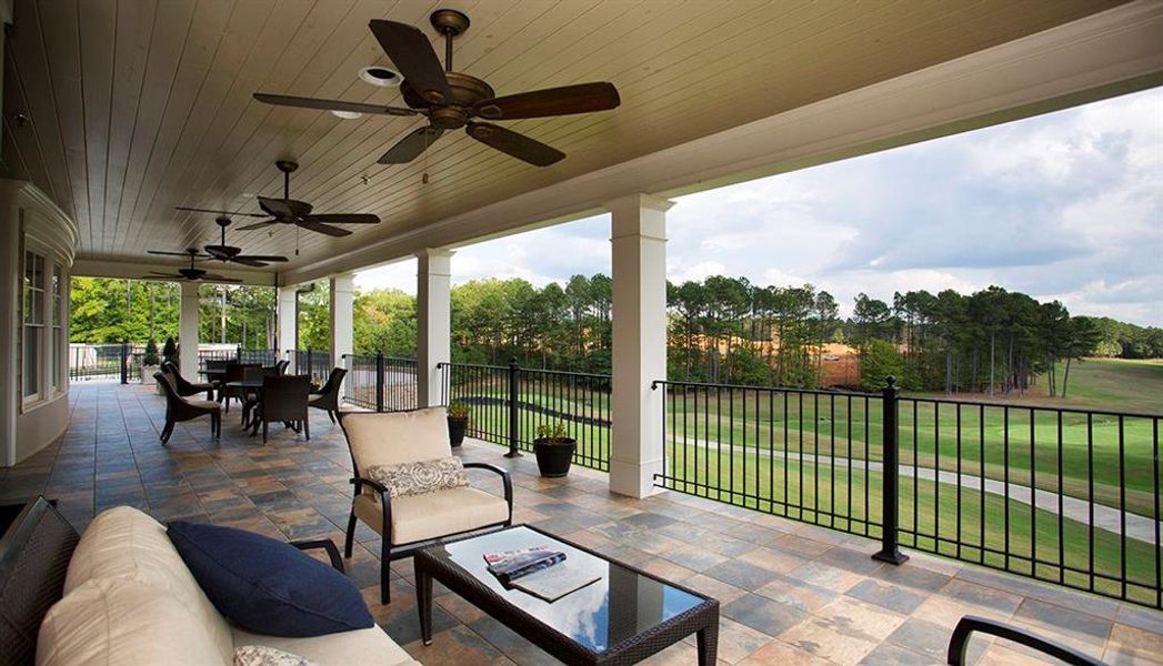Exterior details and patio area of a home in , Villa Rica (Image 21). Exterior details and patio area of a home in , Villa Rica (Image 21).