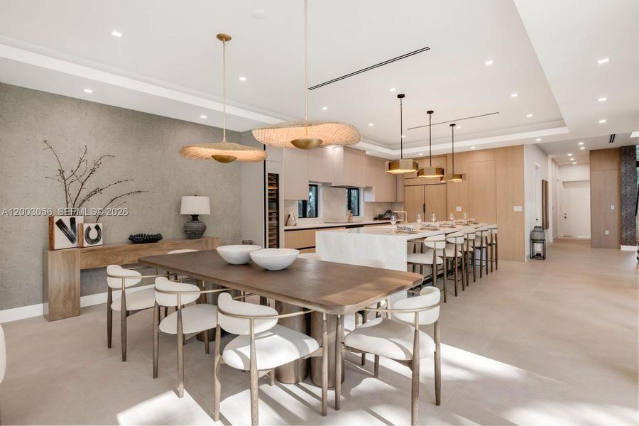 Furnished interior view inside a new home in , Biscayne Park (Image 16).