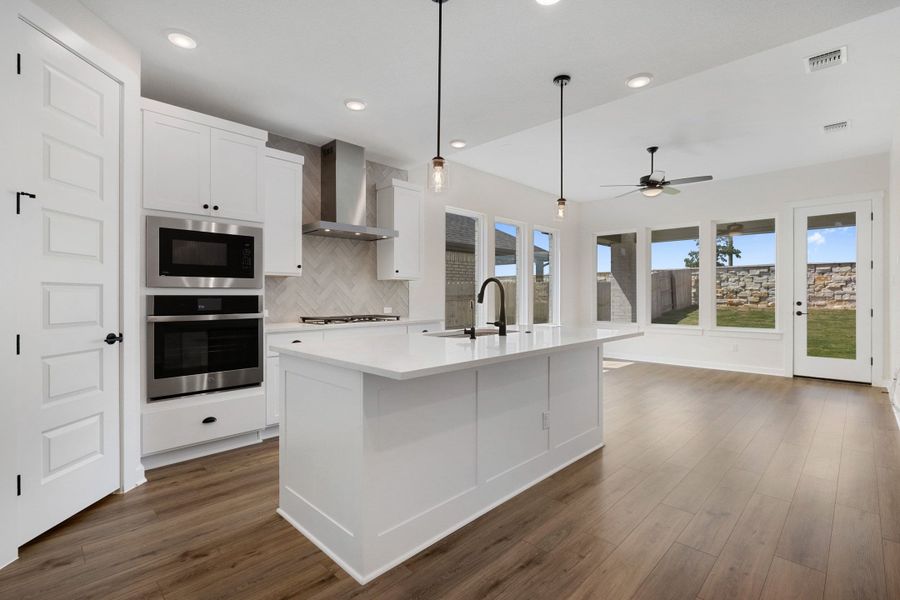 Furnished interior view inside a new home in Flora, Hutto (Image 8).