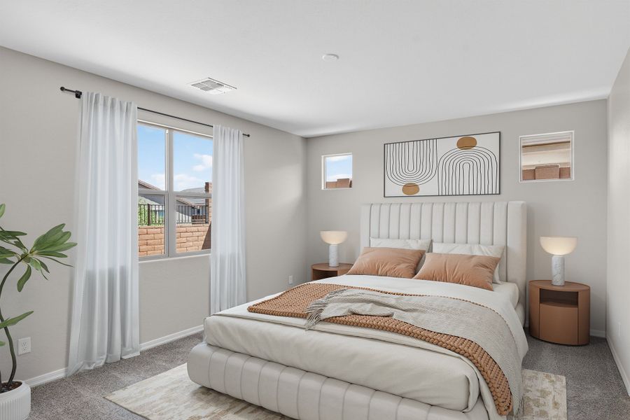 Furnished interior view inside a new home in Estrella, Goodyear (Image 6).