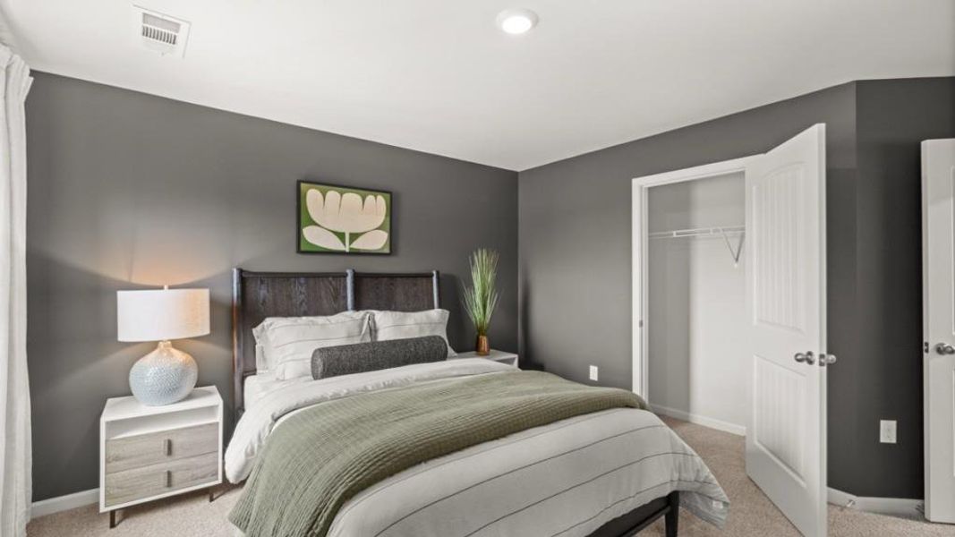 Furnished interior view inside a new home in Thalley Creek Estates, Cumming (Image 25).