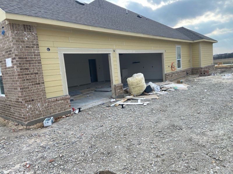 In-progress construction of a new home in Hillview Addition, Decatur, TX (Image 3).