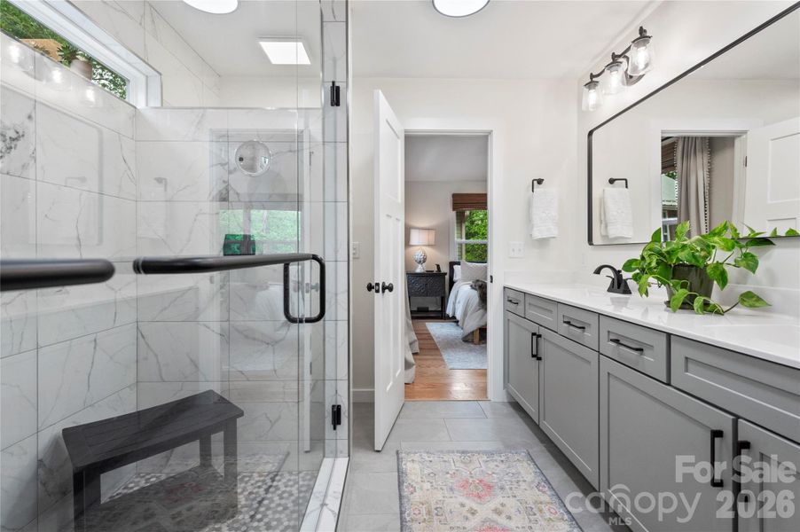 Furnished interior view inside a new home in , Asheville (Image 17). Furnished interior view inside a new home in , Asheville (Image 17).