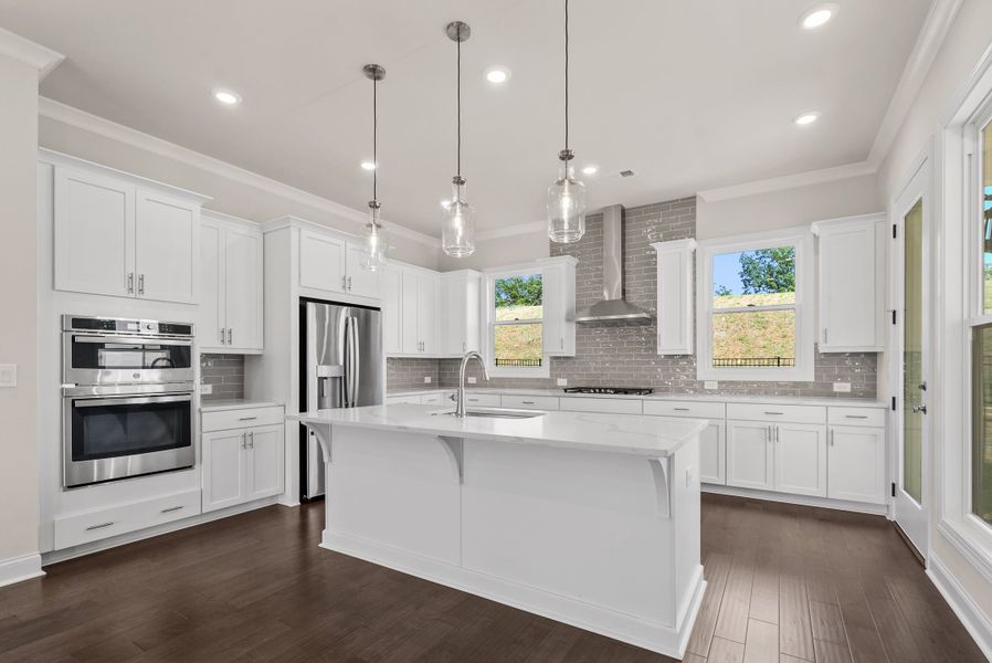 Representative furnished interior of a home built from the The Aspen II by The Providence Group in Palisades Single Family, Cumming (Image 8).
