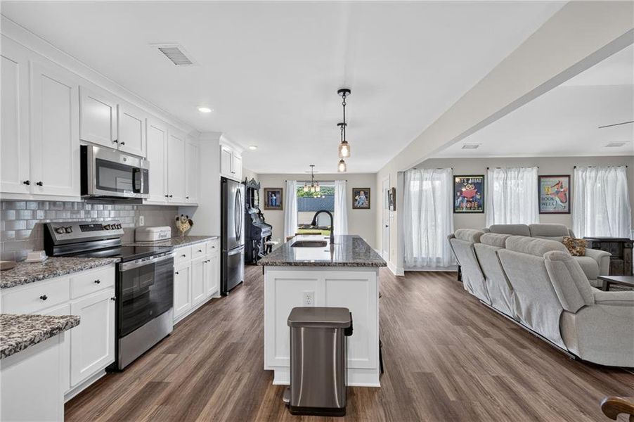 Furnished interior view inside a new home in , Winder (Image 17).