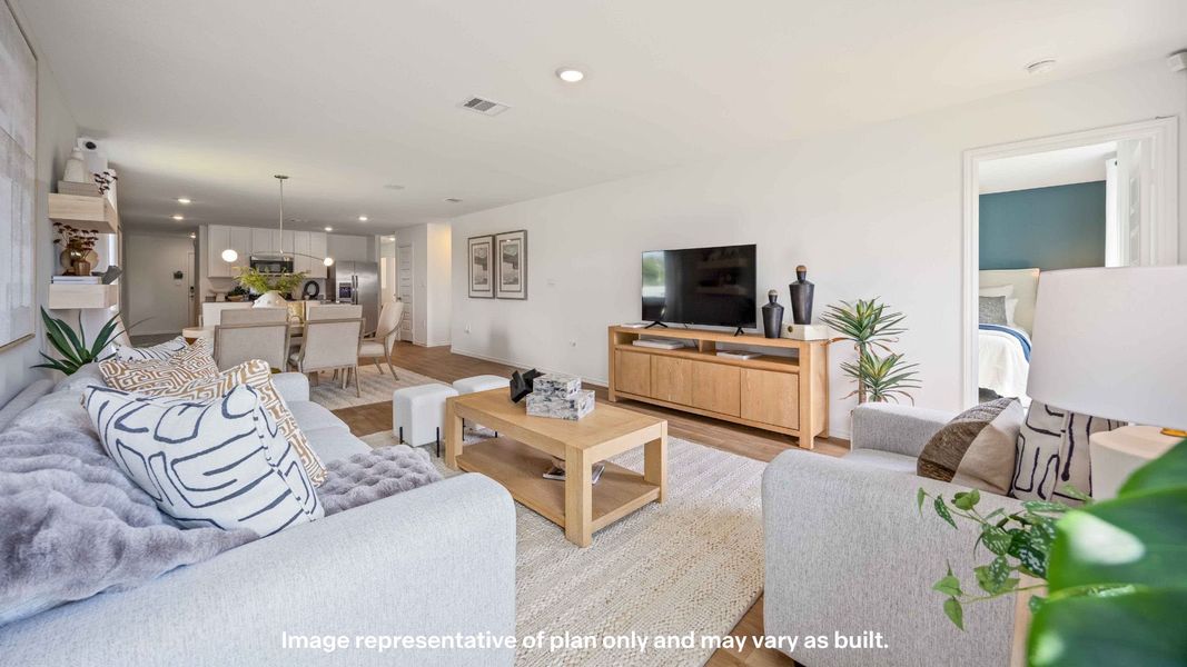 Furnished interior view inside a new home in Deer Meadows, Odessa (Image 14).