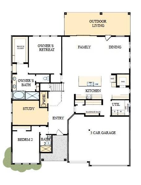 The success of a floor plan is the way you can move through it…You’ll be amazed at how well this home lives…We call it traffic patterns.