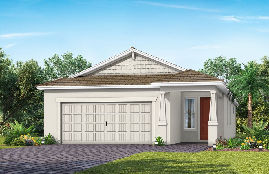 Representative exterior photo of a completed home built from the Hallmark by Pulte Homes in SeaFlower, Bradenton, FL (Image 15). Representative exterior photo of a completed home built from the Hallmark by Pulte Homes in SeaFlower, Bradenton, FL (Image 15).