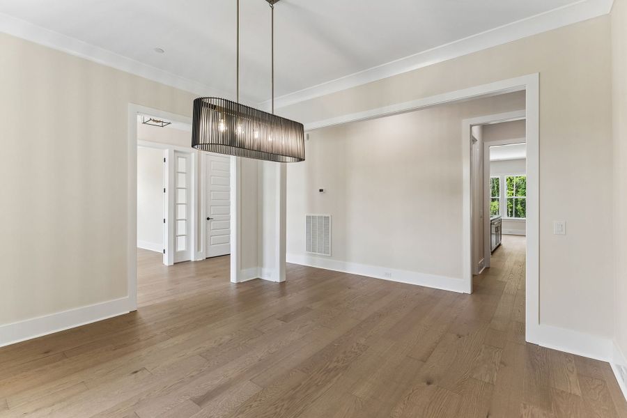Representative unfurnished interior of a home built from the Harrington by John Wieland in Willow Ridge, Nolensville (Image 37).