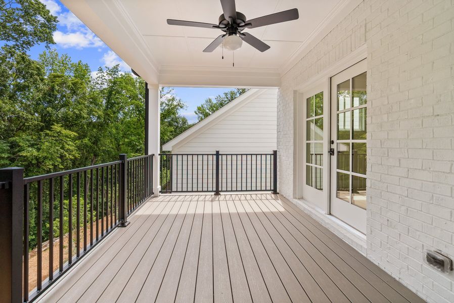 Representative unfurnished interior of a home built from the The Olmstead II by The Providence Group in Waterside Single Family, Peachtree Corners (Image 47).
