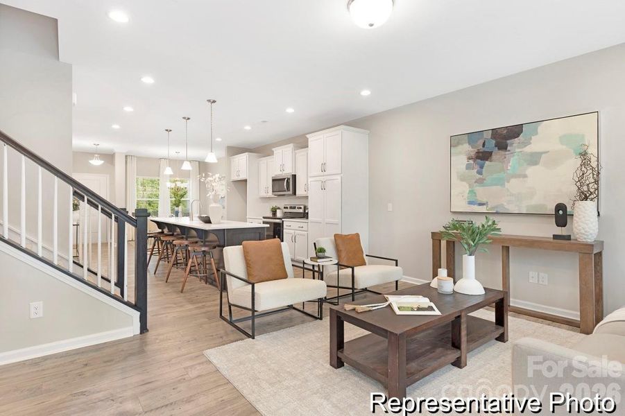 Furnished interior view inside a new home in Beaver Creek, Statesville (Image 13).