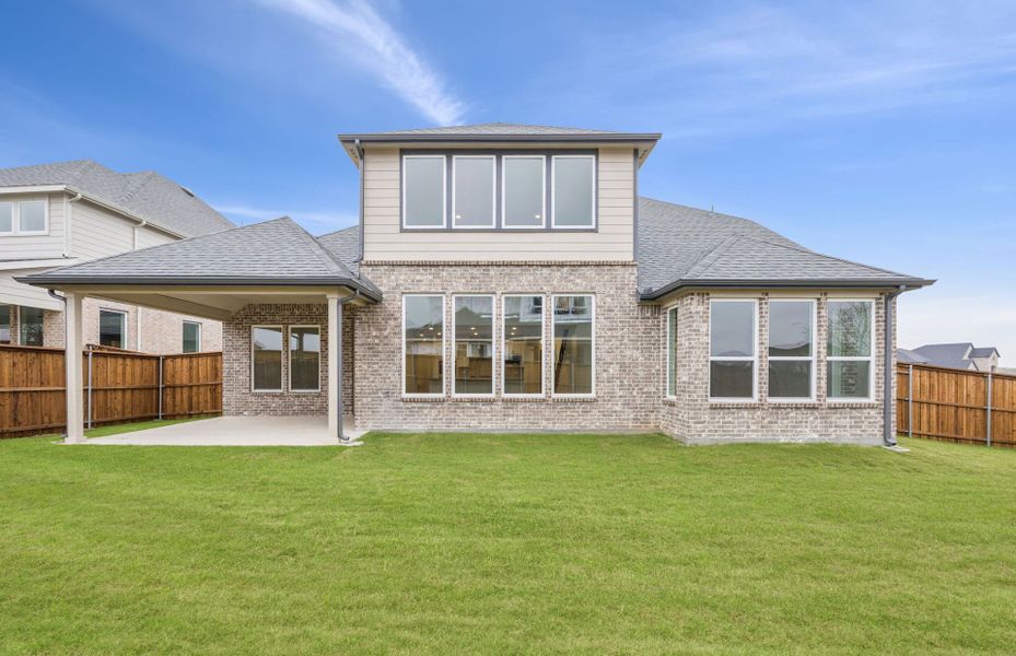 Representative exterior details of a home built from the Lindale by Pulte Homes in Wilson Creek Meadows, Celina (Image 3).
