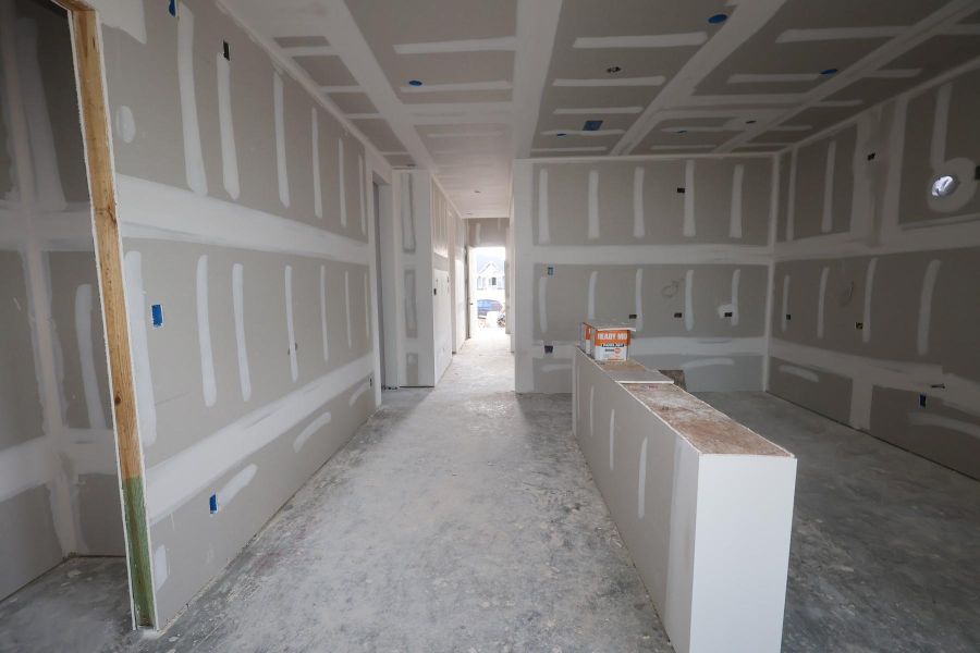 In-progress construction of a new home in Grange - Reserve Collection, Katy, TX (Image 13).