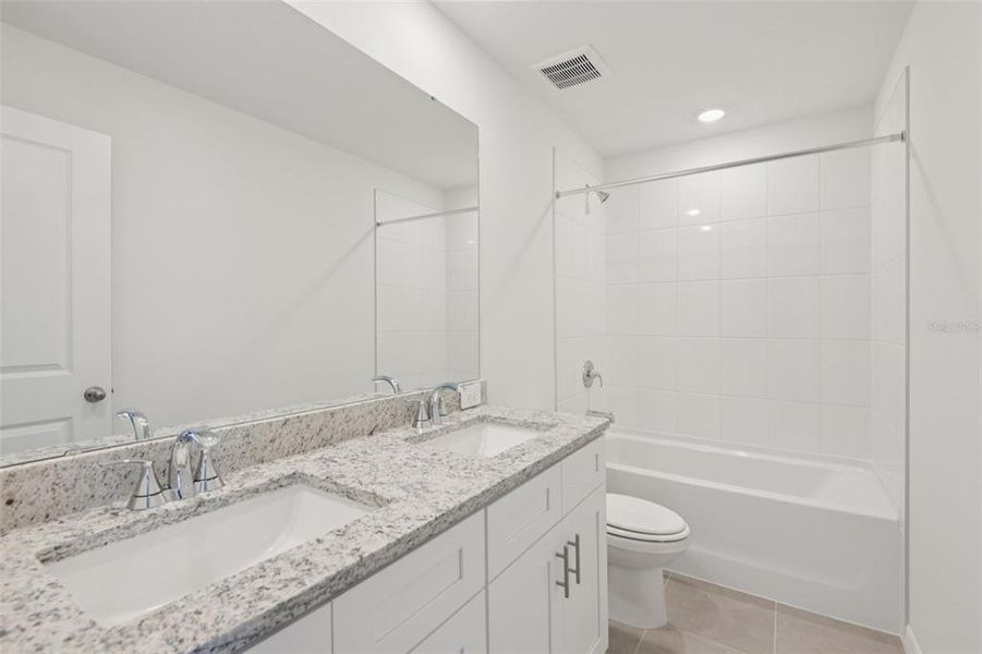 Furnished interior view inside a new home in Hilltop Vistas, Dade City (Image 10).