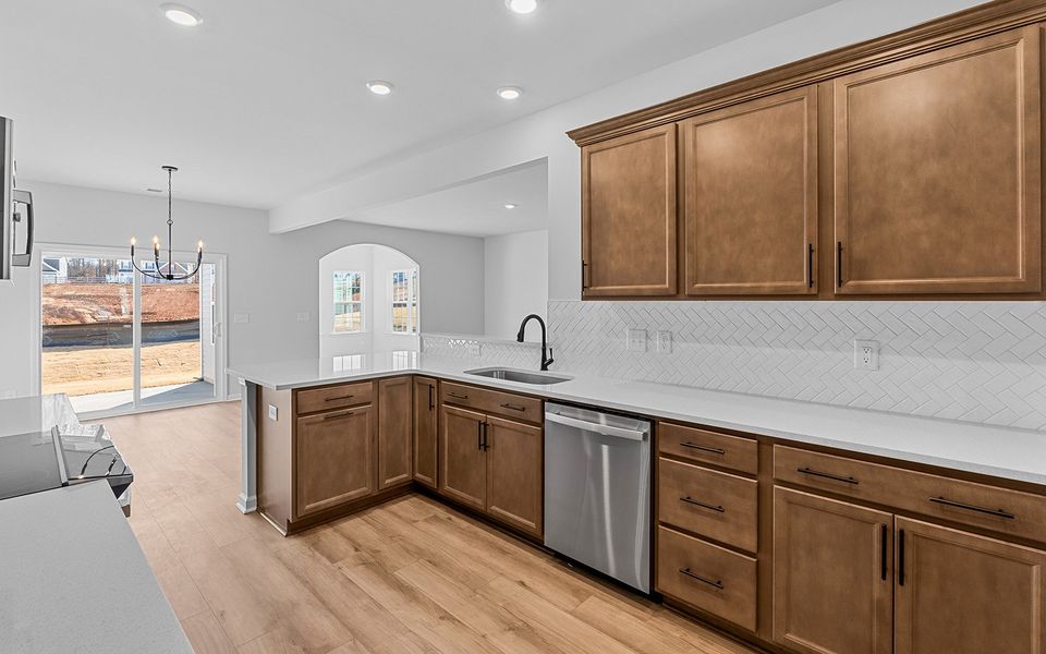 Furnished interior view inside a new home in Fieldstone, Lexington (Image 13).