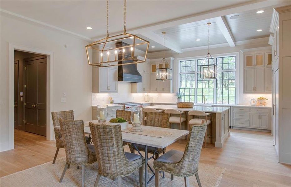 Furnished interior view inside a new home in , Canton (Image 12).