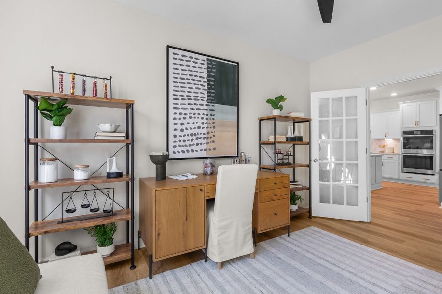 Representative furnished interior of a home built from the The Seashore Multigen by Chesapeake Homes in Coastal Club of the Carolinas, Calabash (Image 33).