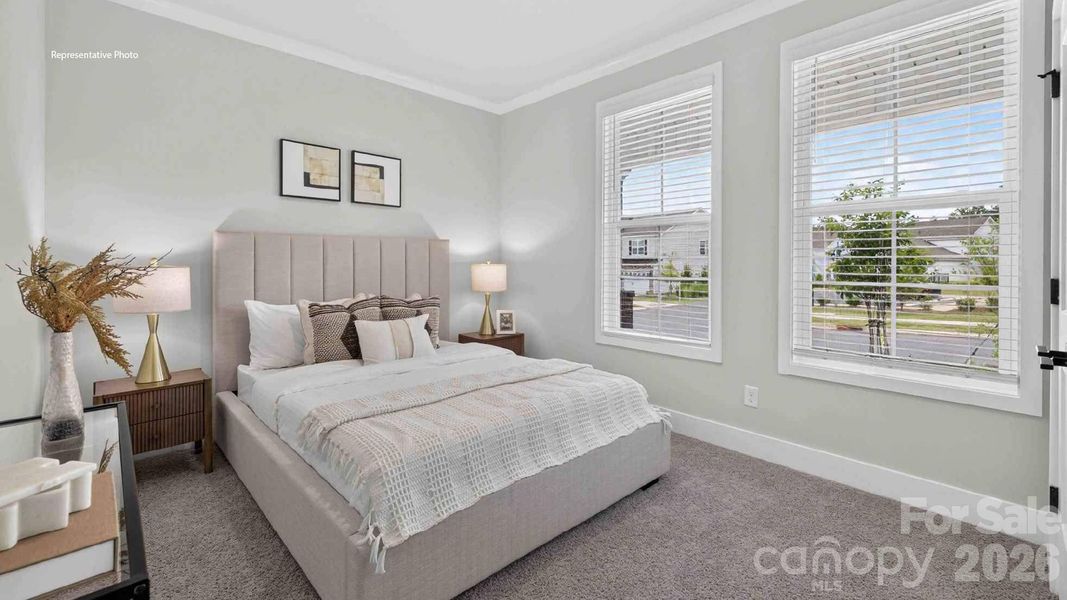Furnished interior view inside a new home in Westport, York (Image 8).