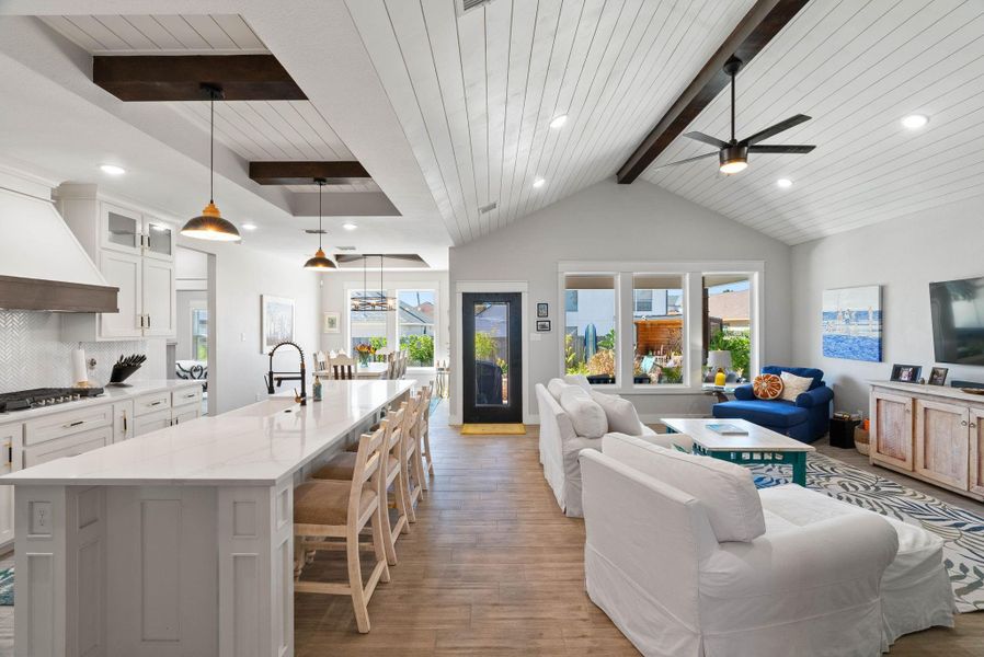 Furnished interior view inside a new home in , Corpus Christi (Image 6).