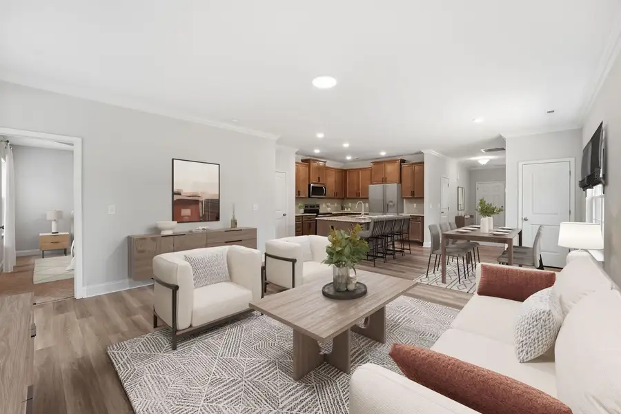 Furnished interior view inside a new home in Bell Meadows, Winnabow (Image 15).