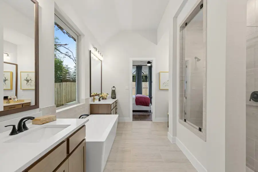 Representative Primary Bathroom - some options shown